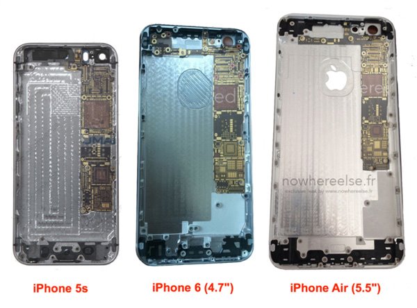 iPhone 6s 屏幕总成高清照片：前置摄像头尺寸更大？