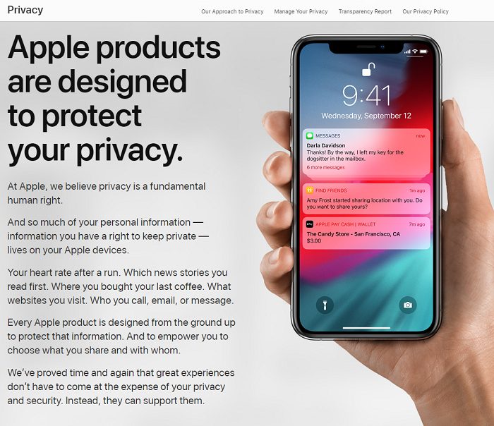 苹果在 CES 2019 主会场竖立巨幅广告牌，着重传达对用户隐私的重视